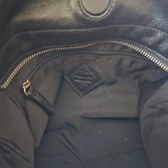 Samuel Ashley Poppy Leather Crossbody Bag - 2024 - Pebbled Black - Picture 12 of 16